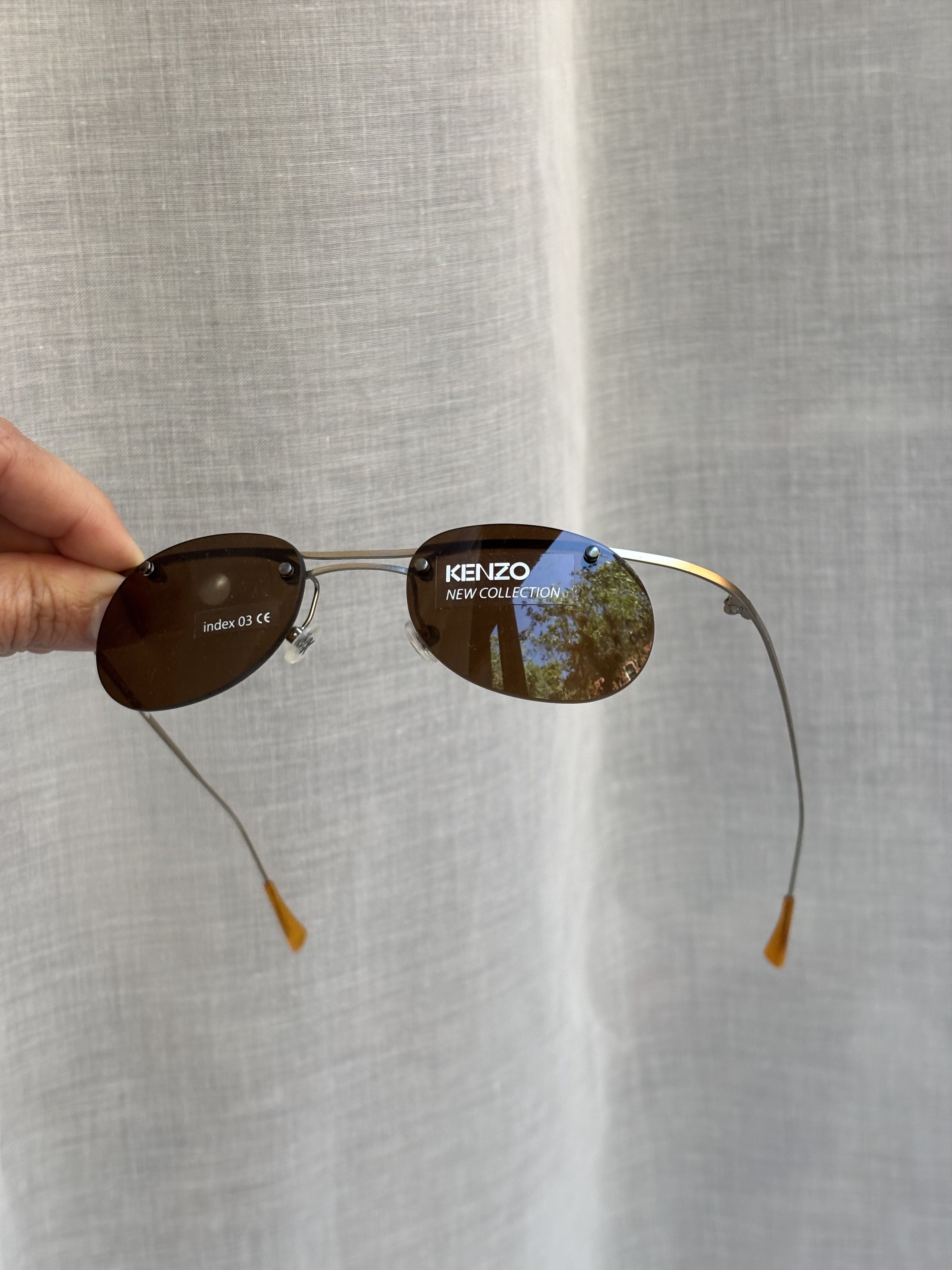 Kenzo Kenzo Sunglasses New Vintage Sport Pop Motard Ski Size ONE SIZE - 1 Thumbnail