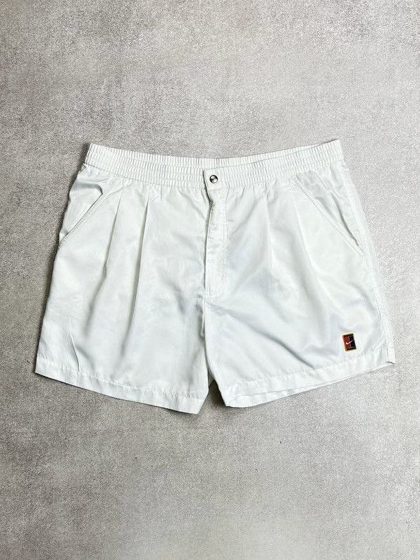 Nike Vintage Nike Andre Agassi Challenge Court Tenis Shorts L Size US 34 / EU 50 - 1 Thumbnail