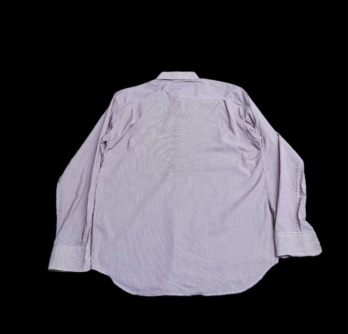 Valentino Vintage Valentino Italy Button Ups Shirt Striped Size US XL / EU 56 / 4 - 3 Thumbnail