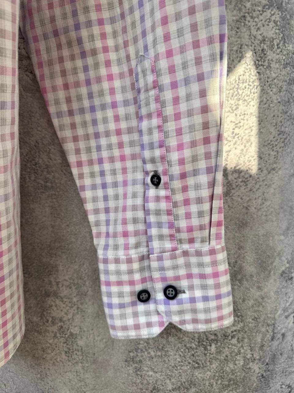 Balmain Balmain Paris Button Up Shirt Plaid Two Ply Cotton Size US XL / EU 56 / 4 - 11 Thumbnail