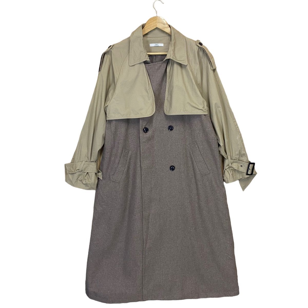 Issey Miyake UNGRID A New Class Casual Inspired Issey Miyake Long Coat Size US M / EU 48-50 / 2 - 1 Thumbnail