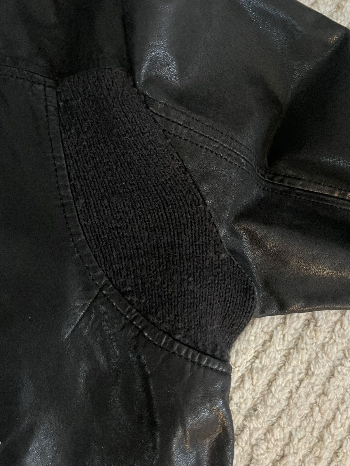 Helmut Lang Helmut Lang sheepskin jacket with woolen collar Size US M / EU 48-50 / 2 - 21 Thumbnail