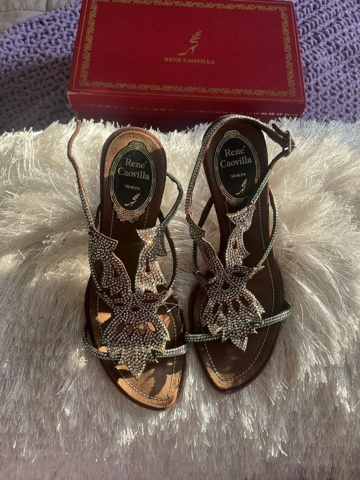 Rene Caovilla Rene Caovilla Heels Size US 4.5 / IT 34.5 - 2 Thumbnail
