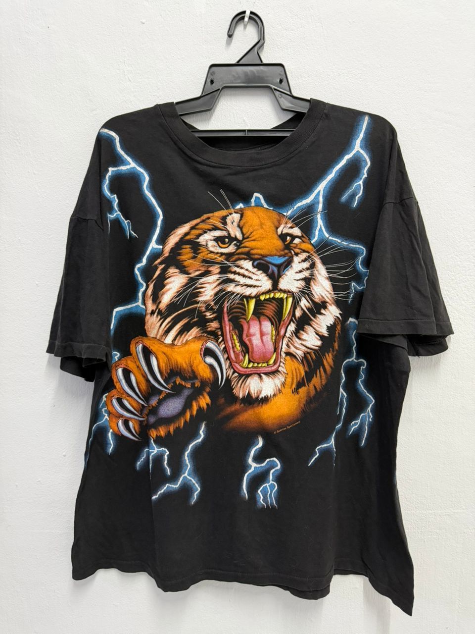 Vintage American Thunder Tiger Vintage Tee Size US XL / EU 56 / 4 - 1 Thumbnail