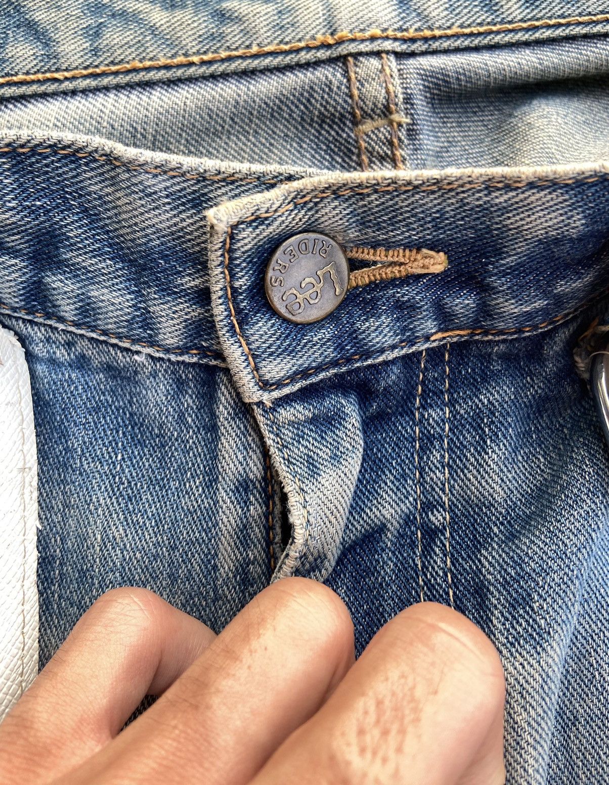 Kapital × Vintage Vintage distressed lee raiders japan made Boro patchwork Size US 36 / EU 52 - 8 Thumbnail