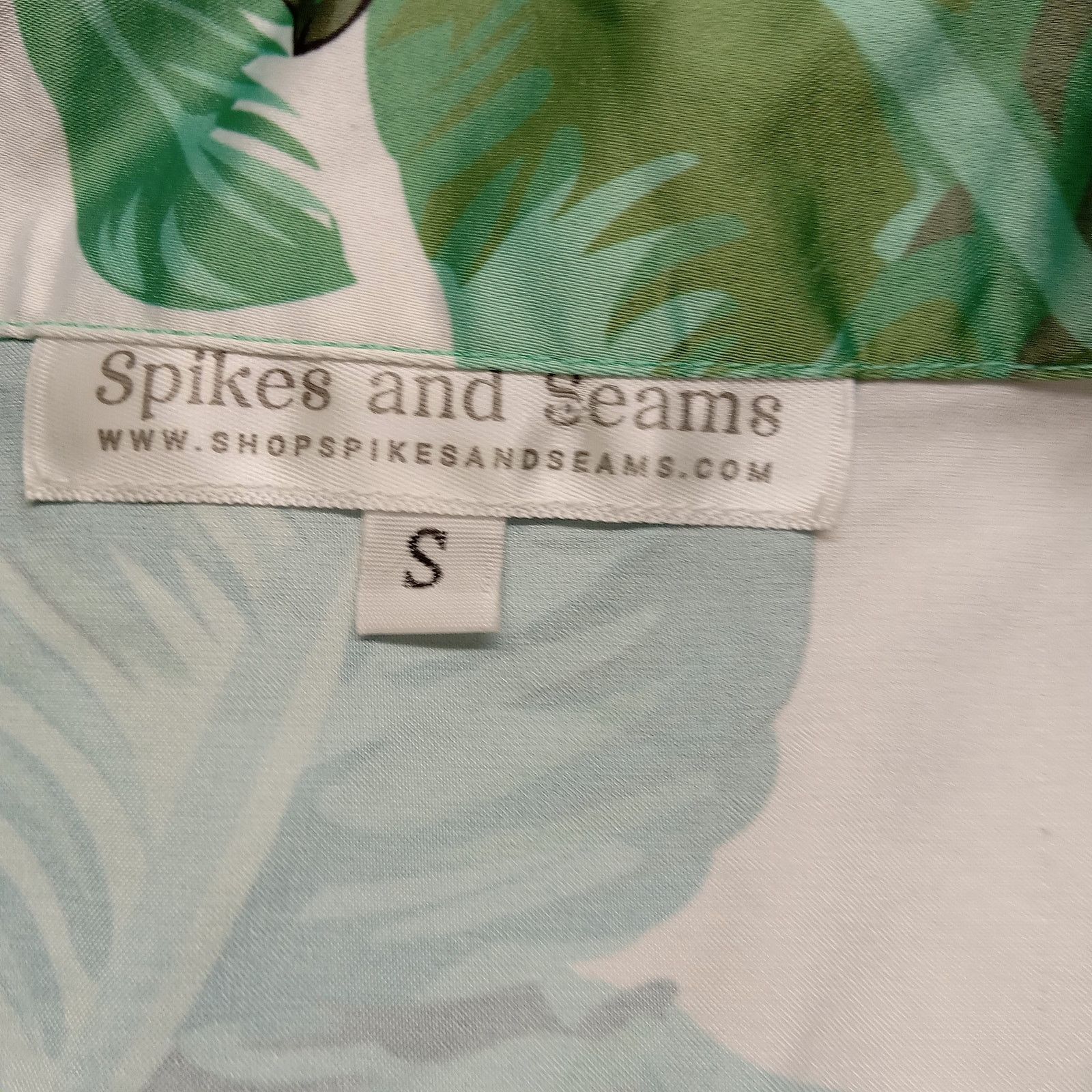 & Other Stories Spikes And Seams Pajama Top S Women's Short Sleeve Silky Size S / US 4 / IT 40 - 4 Thumbnail