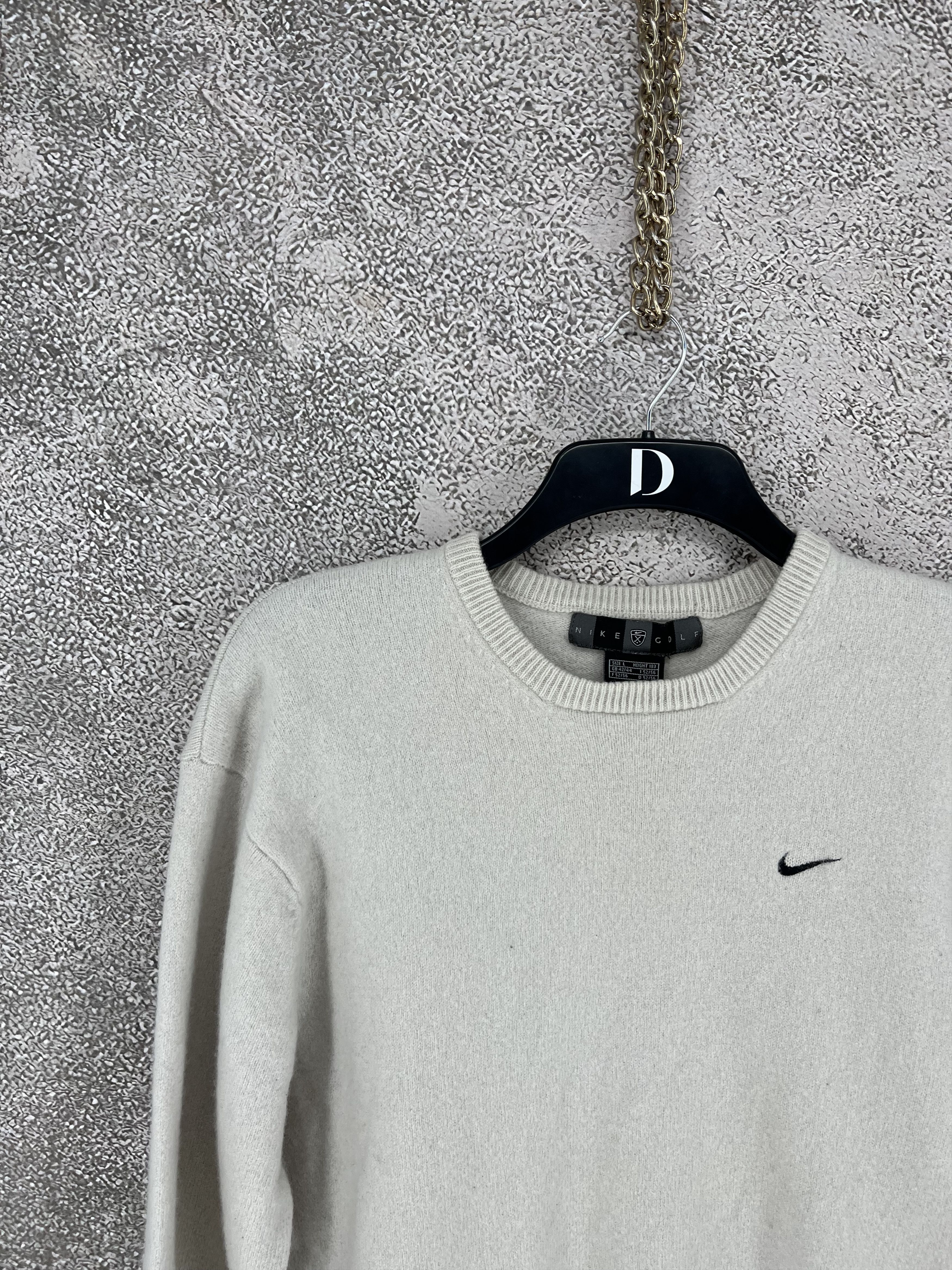 Nike Nike Golf Sweatshirt Men Essentials Crew Earthtone Swoosh Size US M / EU 48-50 / 2 - 5 Thumbnail