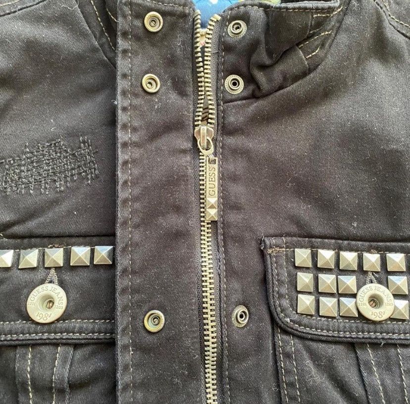 Guess GUESS alt/grunge jacket with studs Size S / US 4 / IT 40 - 3 Thumbnail