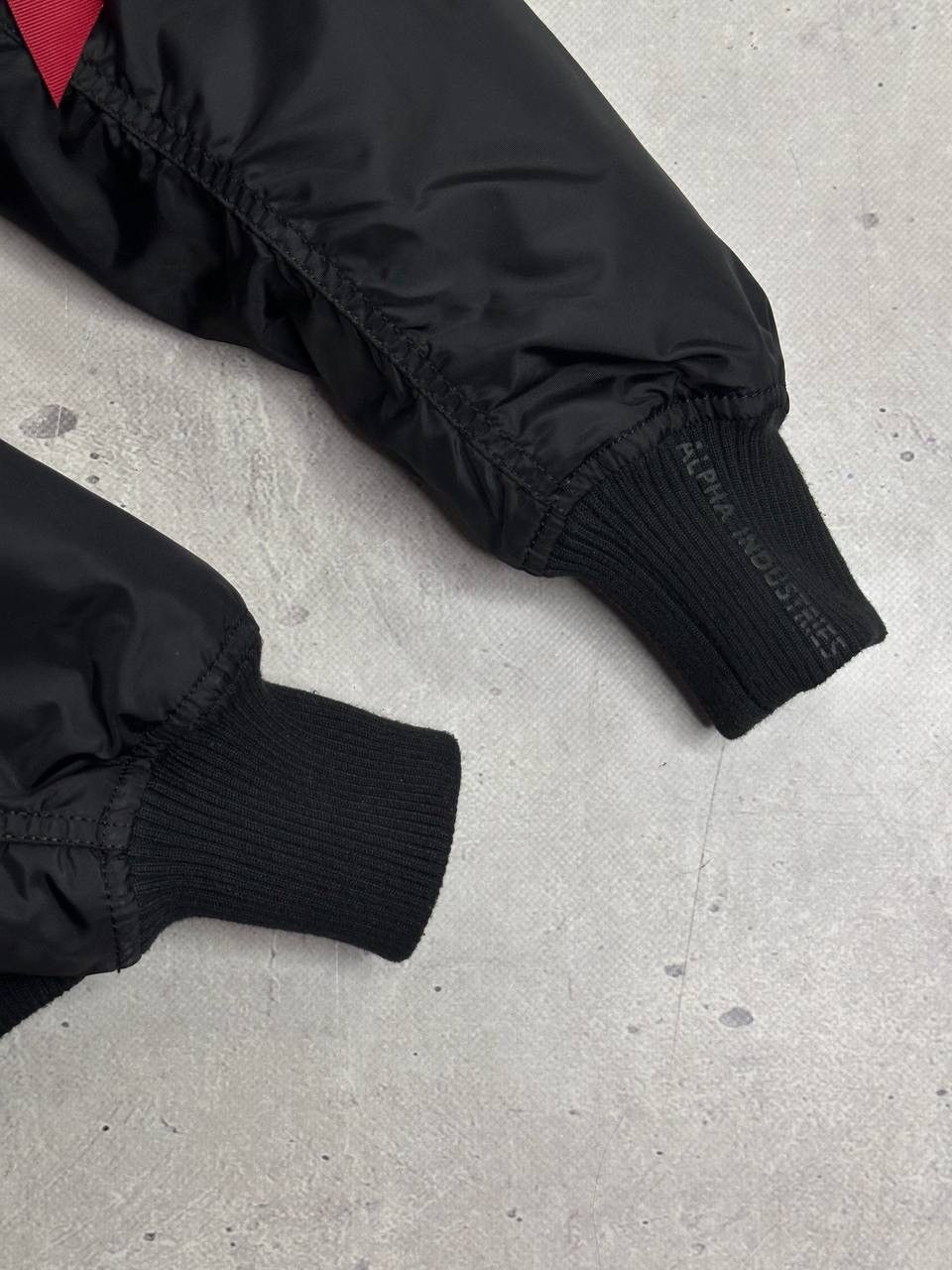 Alpha Industries Alpha Industries Injector III Black Bomber Jacket Shearling Size US S / EU 44-46 / 1 - 7 Thumbnail