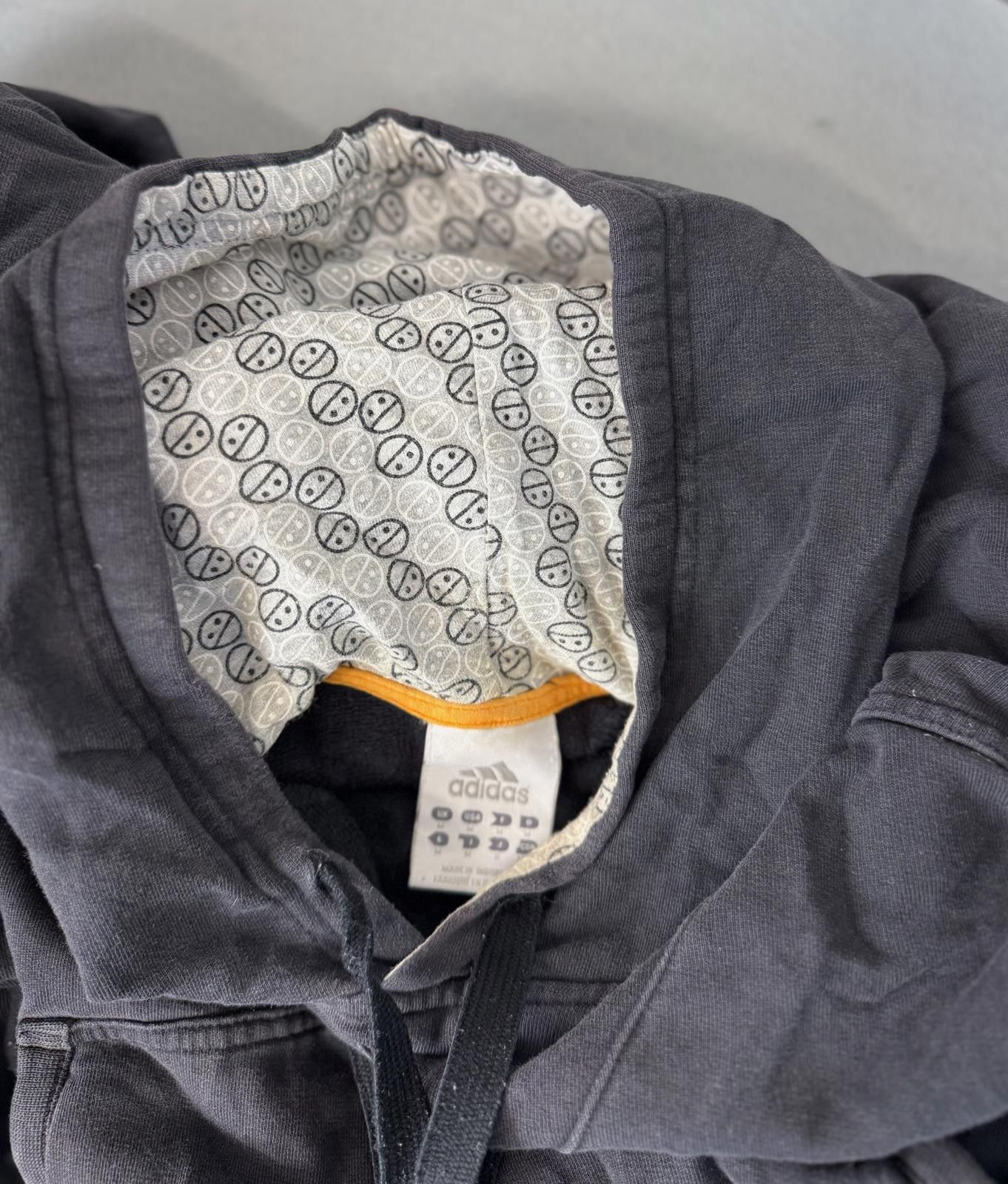 Adidas Adidas Black Pullover Hoodie with Logo Mens Size M Size US M / EU 48-50 / 2 - 4 Thumbnail