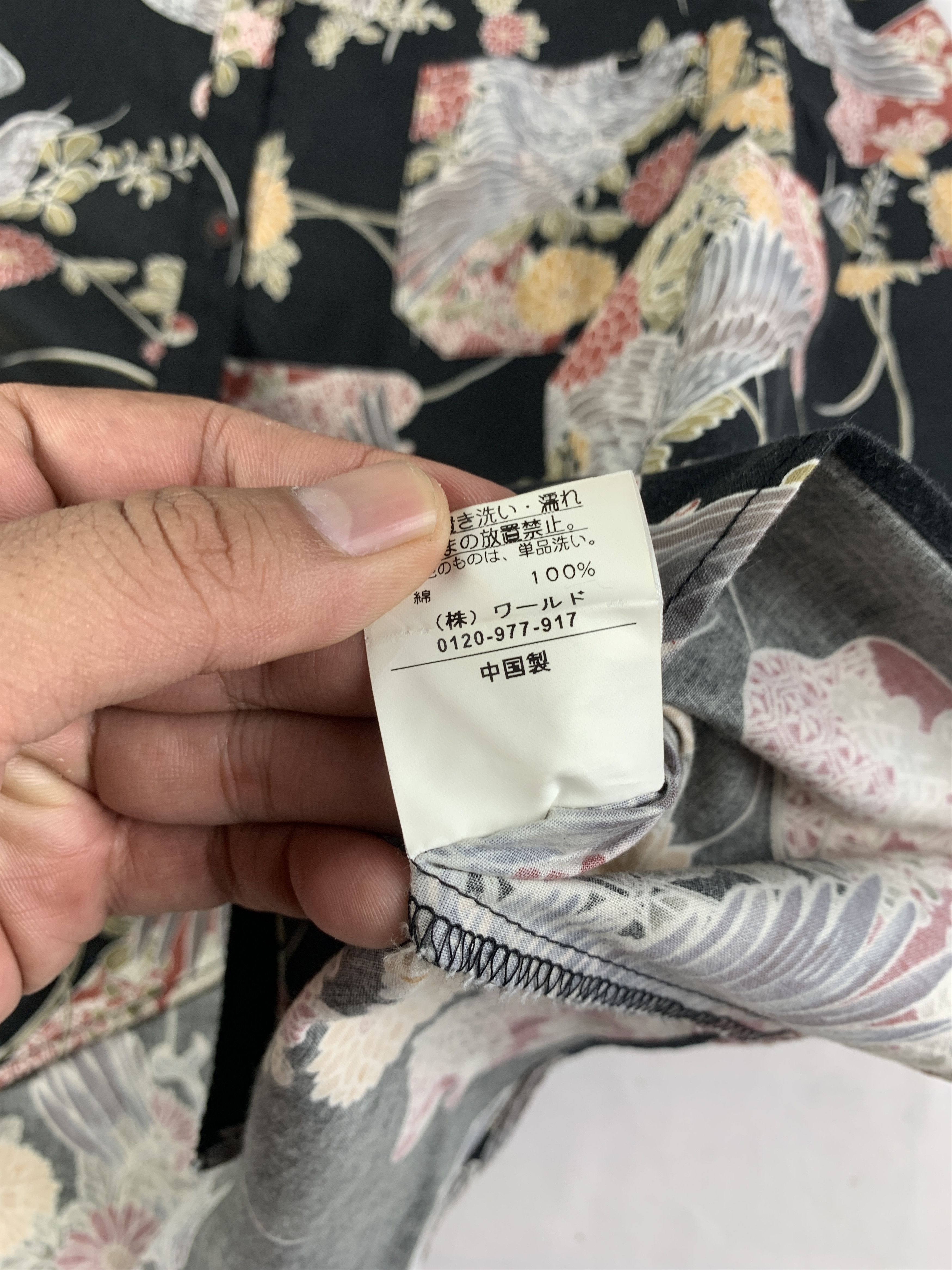 Takeo Kikuchi 2000s Takeo Kikuchi Eagle Traditional Art Shirt (M) Size M / US 6-8 / IT 42-44 - 11 Thumbnail