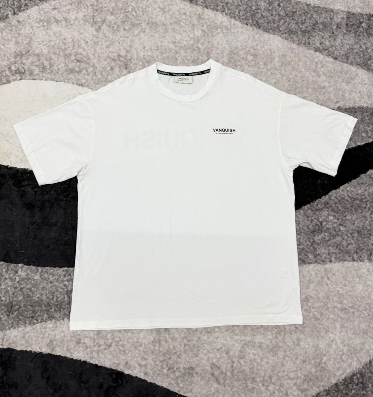 Vanquish Vanquish Better Than Yesterday Big Logo T Shirt Size US XL / EU 56 / 4 - 2 Thumbnail