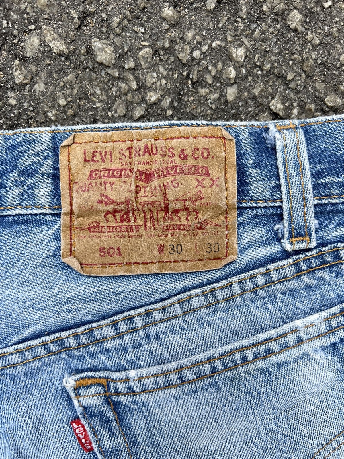 Levi's 11. Vintage 501 Levis Blue Basic Wash Size 30" / US 8 / IT 44 - 5 Thumbnail