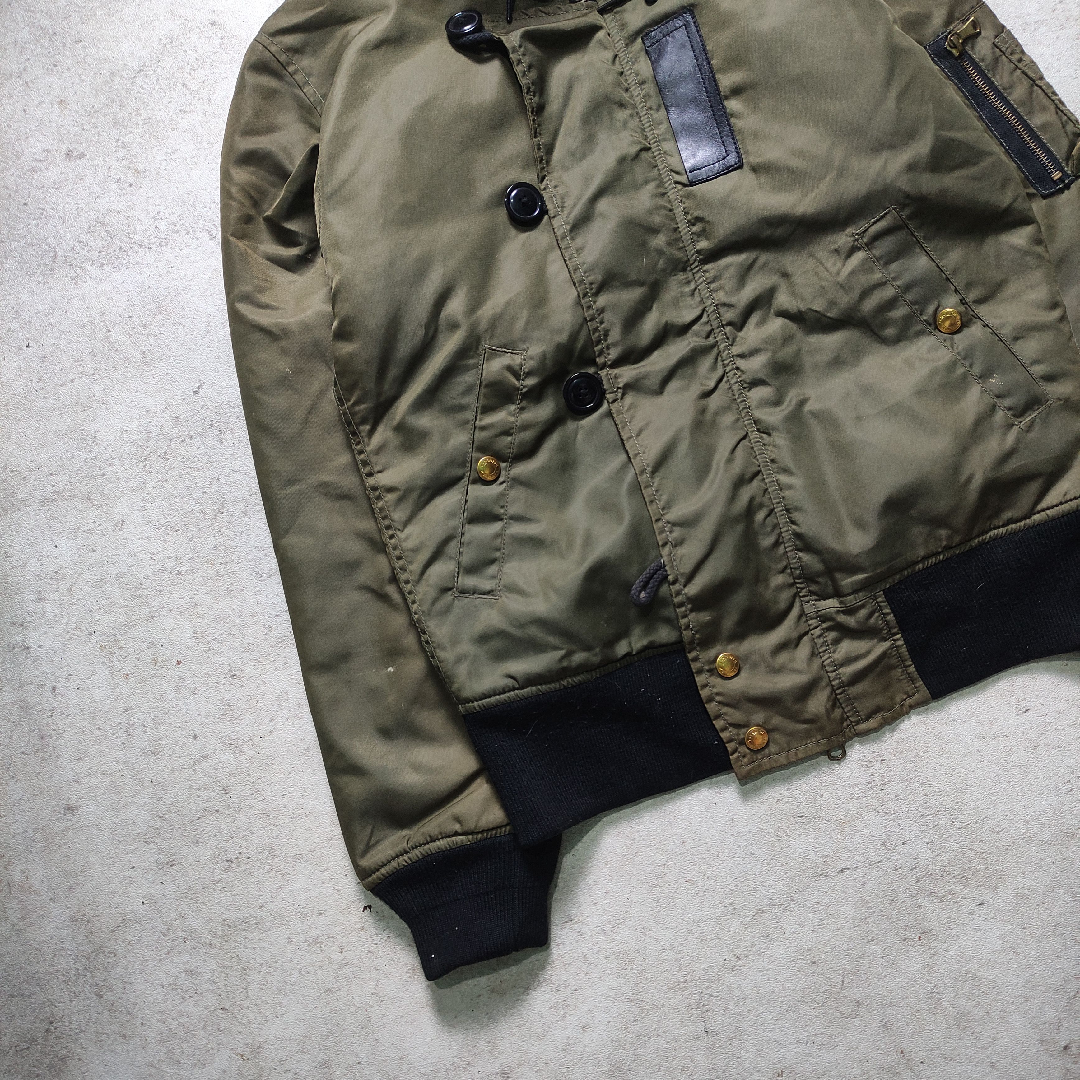 If Six Was Nine × Japanese Brand × Vanquish Vanquish N3B Fur Jacket style Ifsixwasnine LGB Size US S / EU 44-46 / 1 - 6 Thumbnail