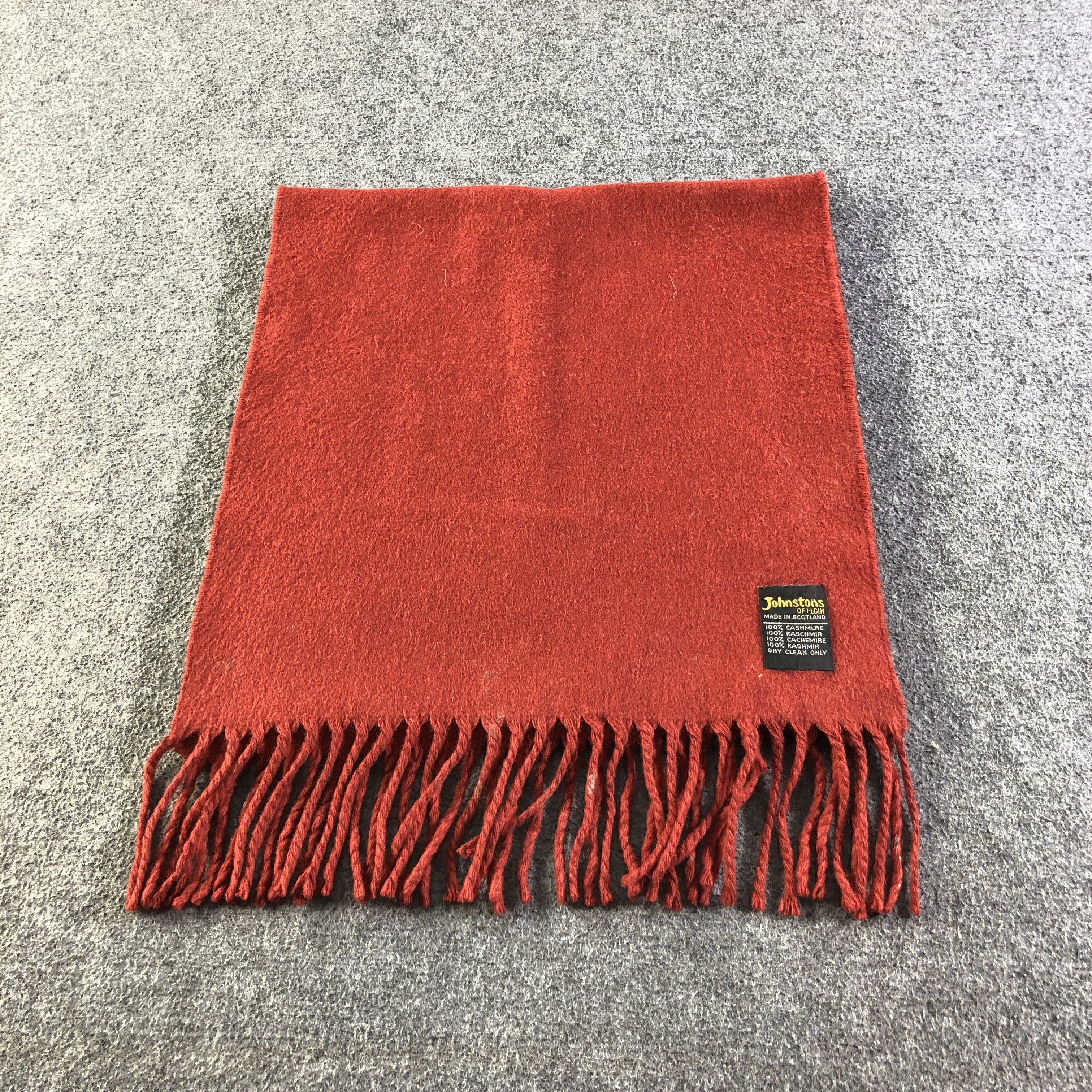 Johnstons Of Elgin Johnstons Of Elgin Cashmere Scarf Muffler Neckwear V2800 Size ONE SIZE - 3 Thumbnail