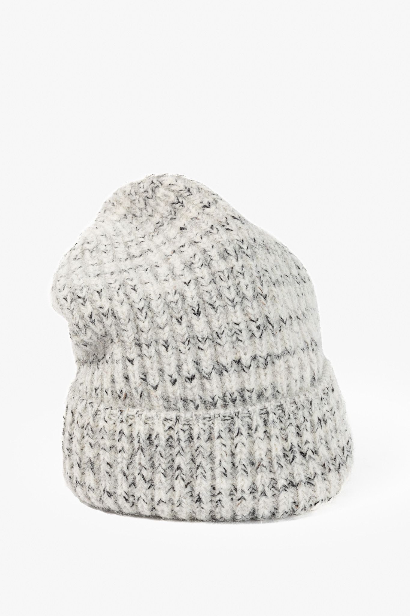 Missoni Missoni Grey Wool & Alpaca Melange Knit Beanie Size ONE SIZE - 1 Thumbnail