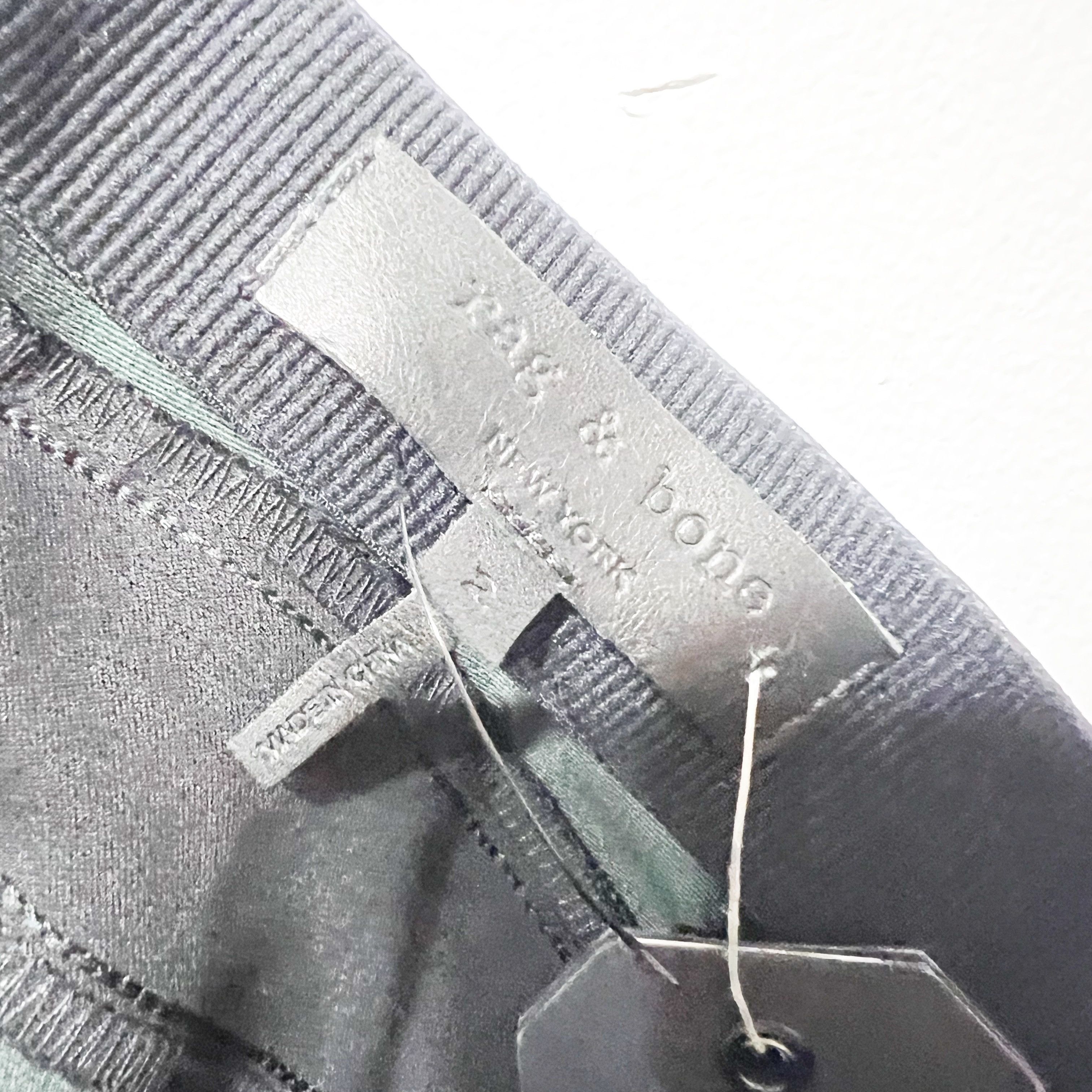 Rag & Bone NEW Rag & Bone Marissa Genuine Leather Size 26" / US 2 / IT 38 - 2 Thumbnail
