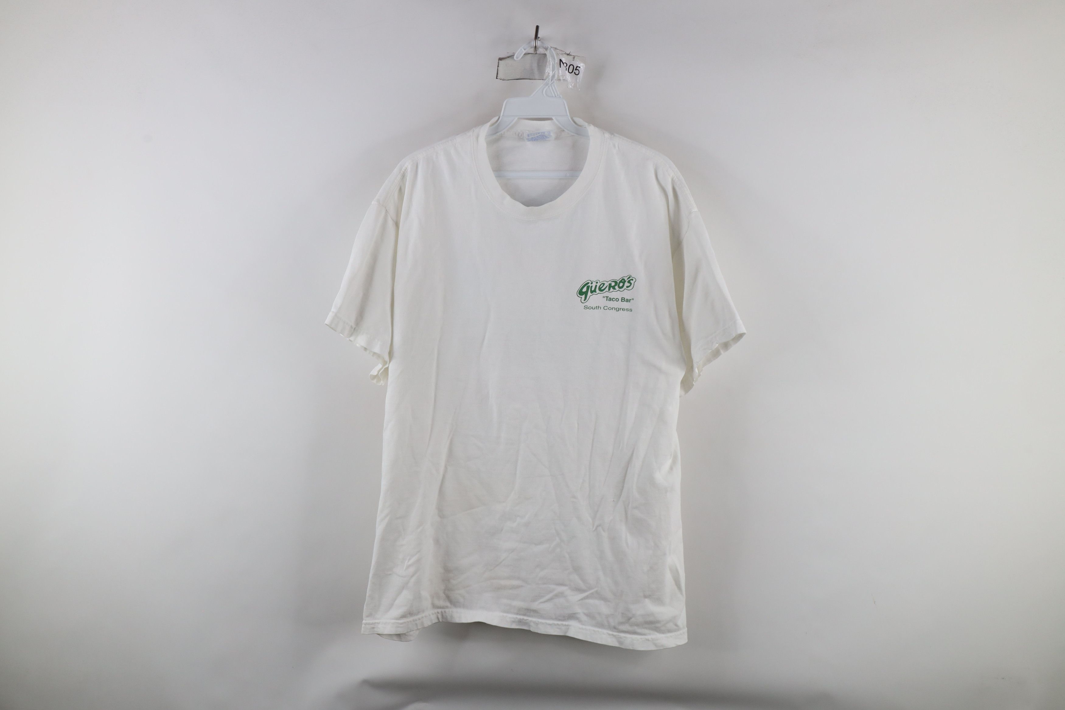 Vintage Vintage 90s Taco Bar Austin Texas Short Sleeve T-Shirt Size US L / EU 52-54 / 3 - 1 Thumbnail