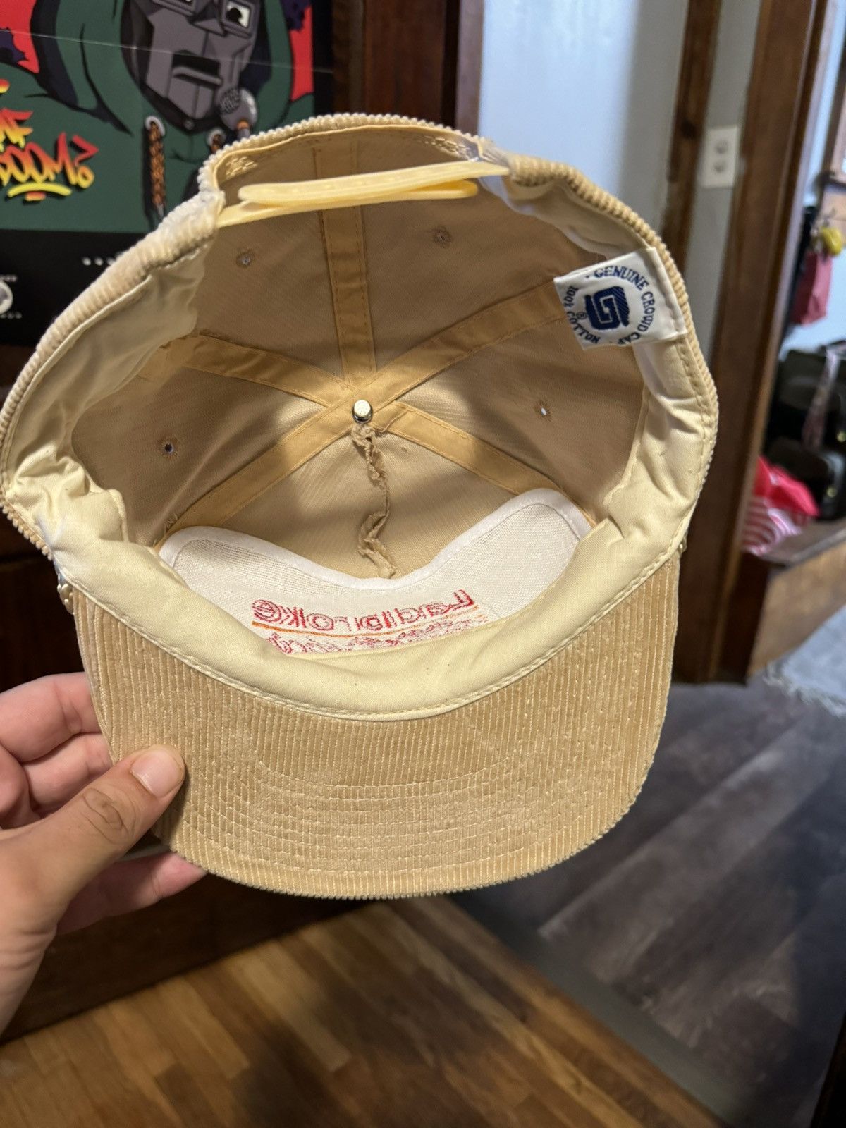Vintage Vintage Corduory Trucker Hat Size ONE SIZE - 5 Thumbnail