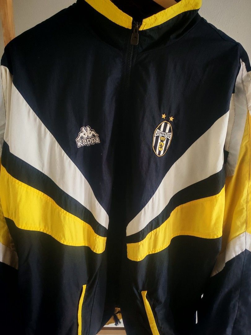 Kappa Vintage 90s Kappa Juventus Windbreaker Jacket Size US XL / EU 56 / 4 - 2 Thumbnail