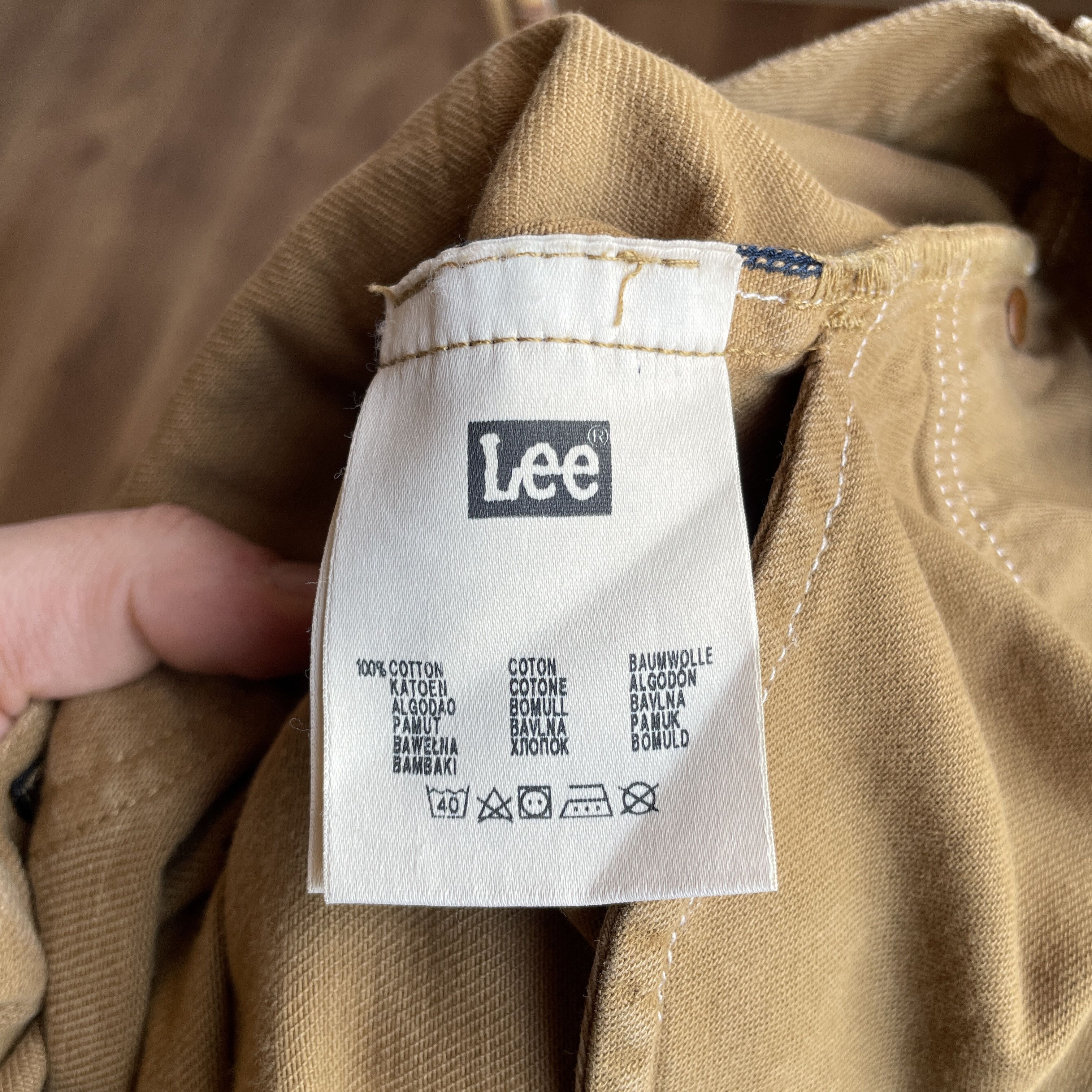 Lee Lee 101 Slim Brown Selvedge Denim Size 30x34 Size US 30 / EU 46 - 14 Thumbnail