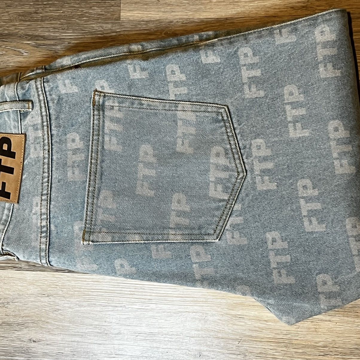 Fuck The Population Fuck The Population Allover Denim pant Jeans Size US 32 / EU 48 - 6 Thumbnail