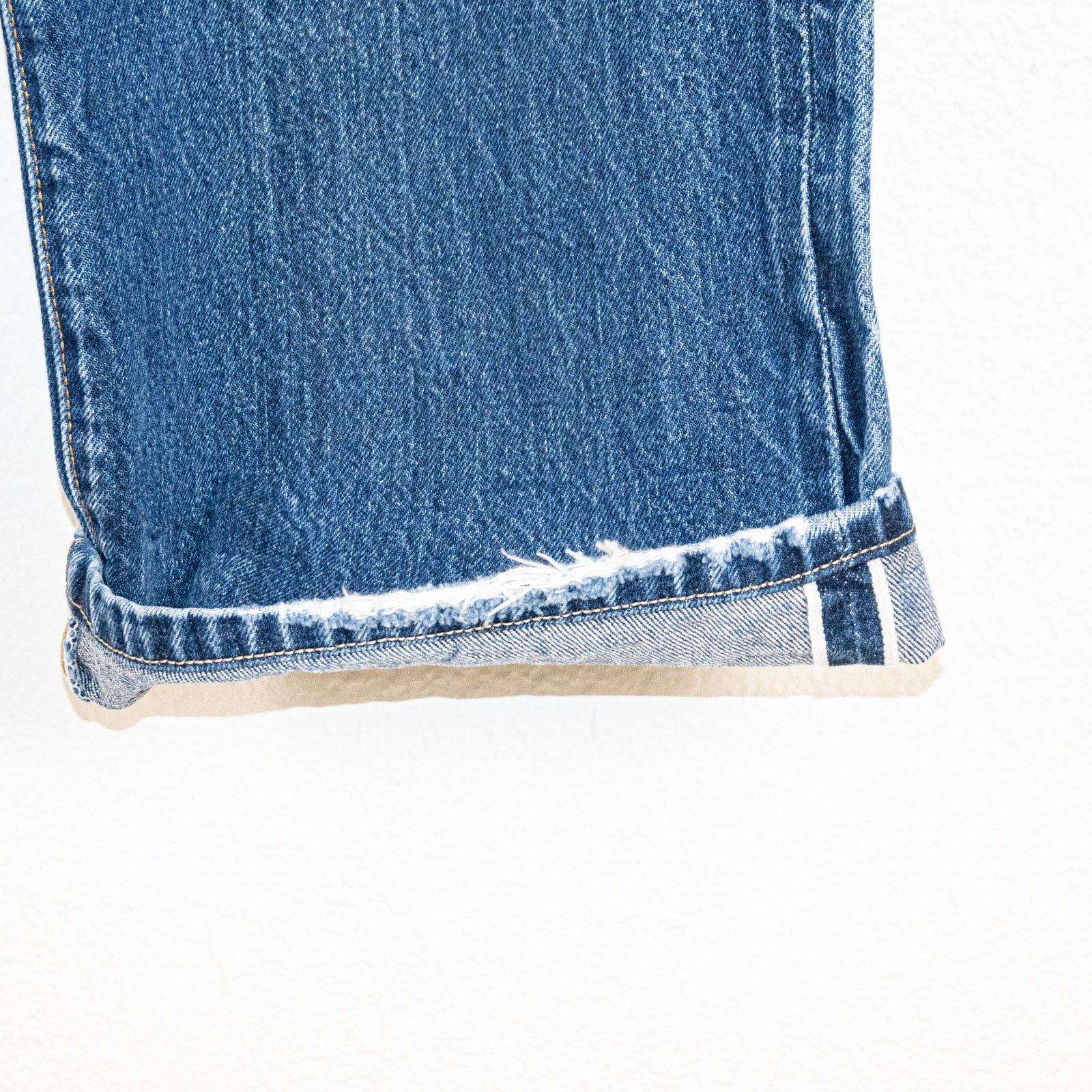 Levi's Vintage 90s Levi's 501XX 555 Valencia Selvedge Jeans Size US 34 / EU 50 - 6 Thumbnail