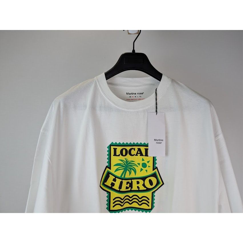 Martine Rose o1rshd1 Graphic Print Cotton S / S Oversized T-shirt White Size US S / EU 44-46 / 1 - 3 Thumbnail