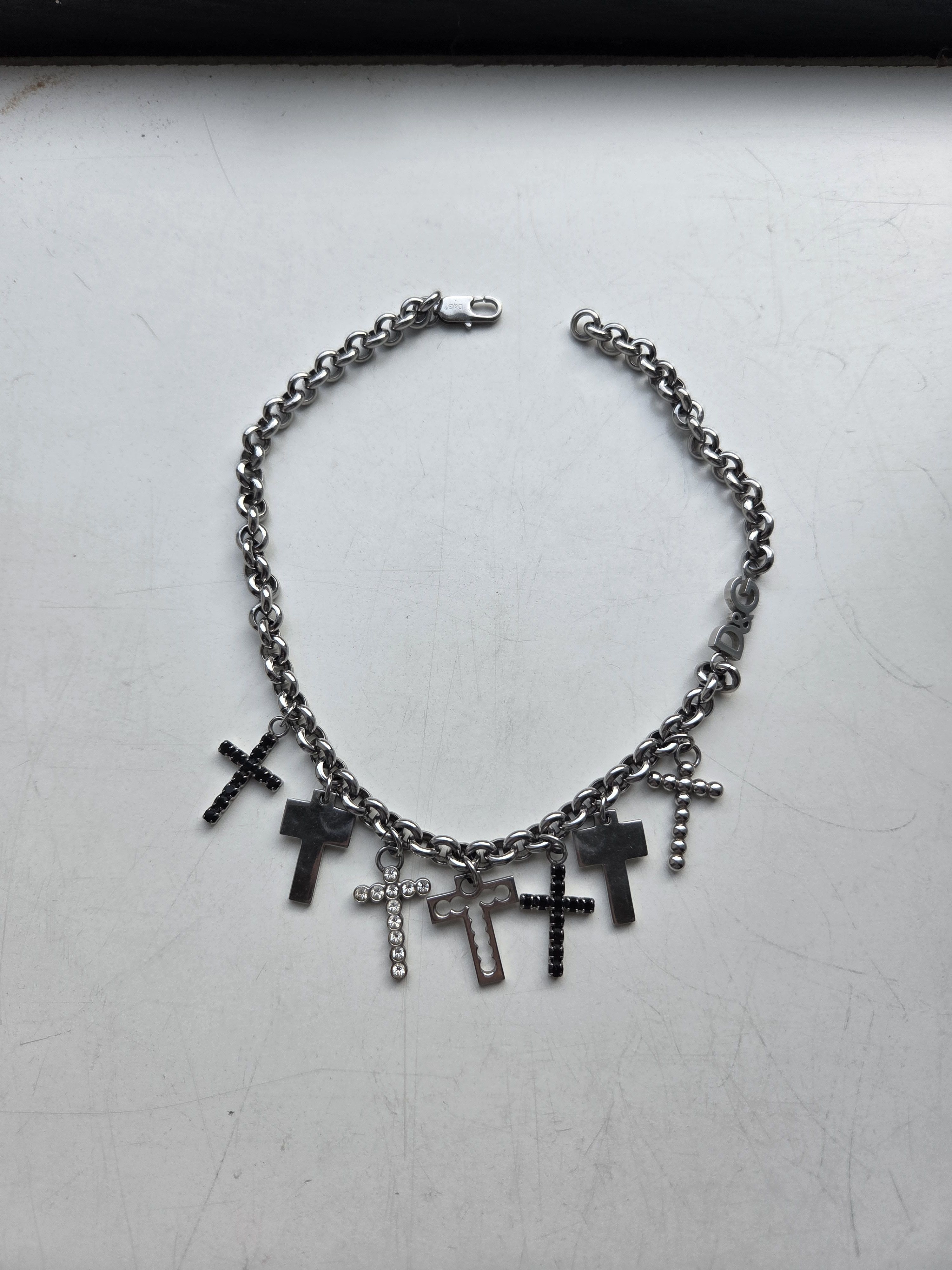 Dolce & Gabbana Dolce & Gabbana rosary crosses necklace Size ONE SIZE - 4 Thumbnail