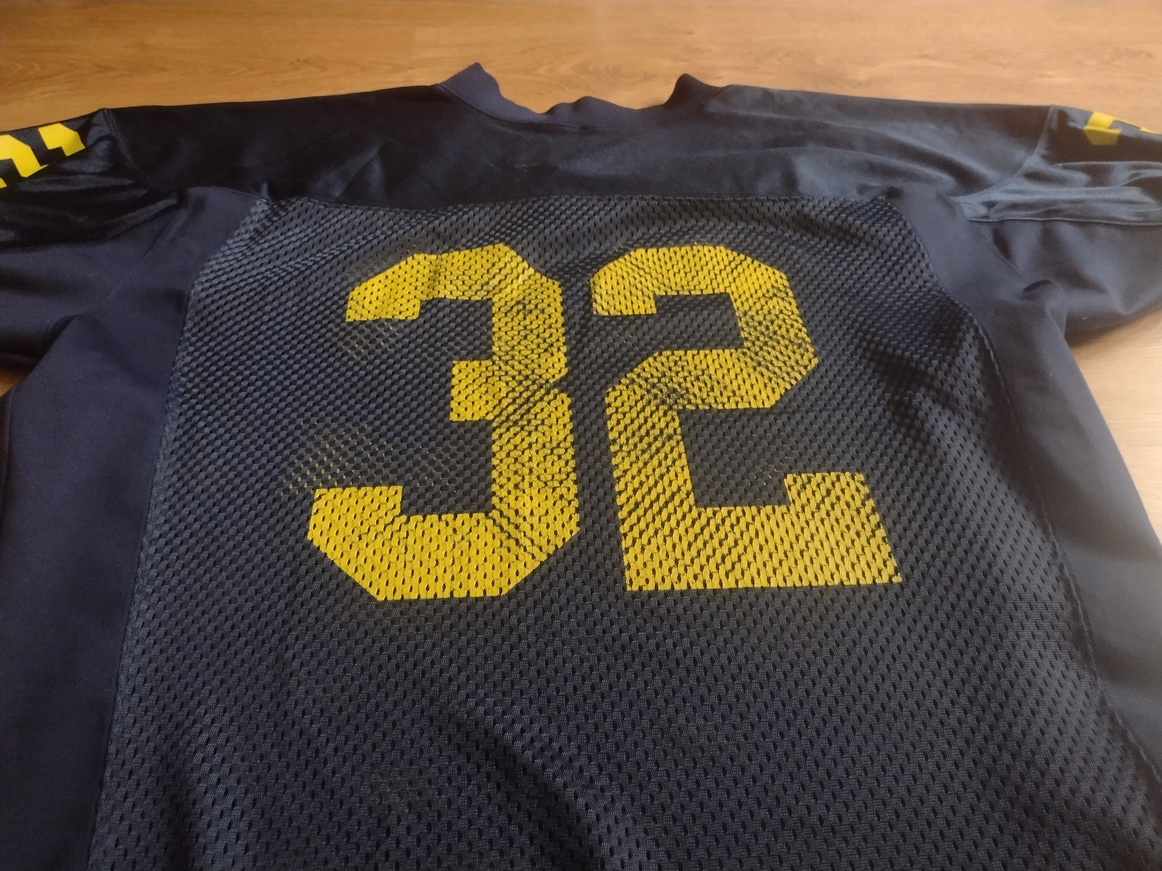 Nike Vintage Authentic Nike Michigan Wolverines Anthony Thomas Size US XXL / EU 58 / 5 - 4 Thumbnail