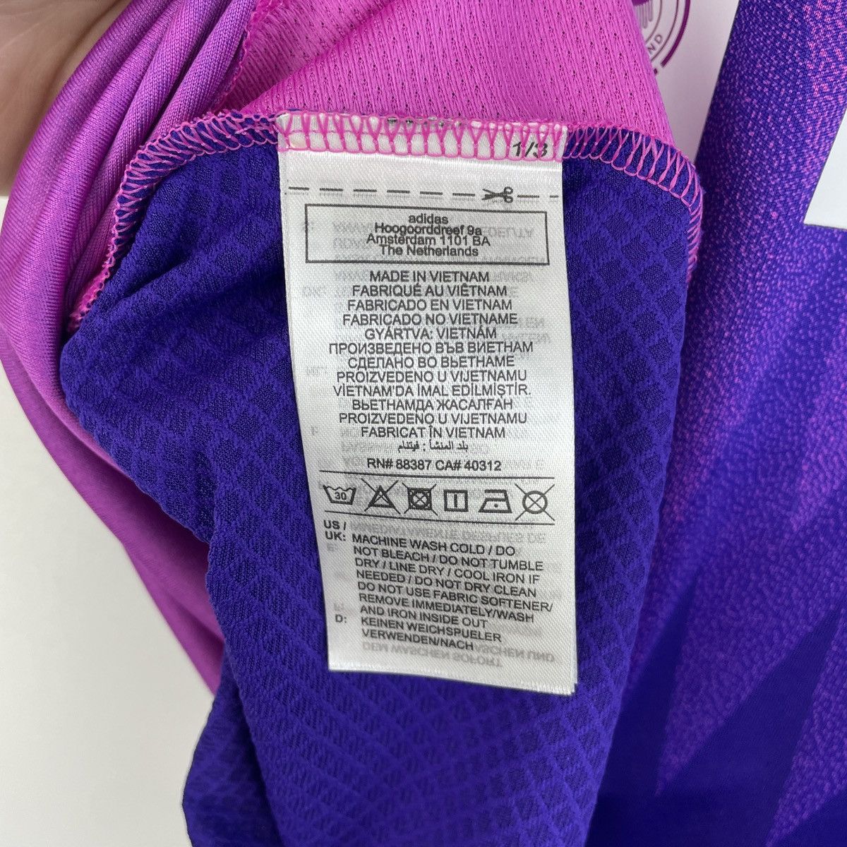 Adidas Germany Waldemar Anton Adidas Pink Jersey 2024/2025 size L Size US L / EU 52-54 / 3 - 8 Thumbnail