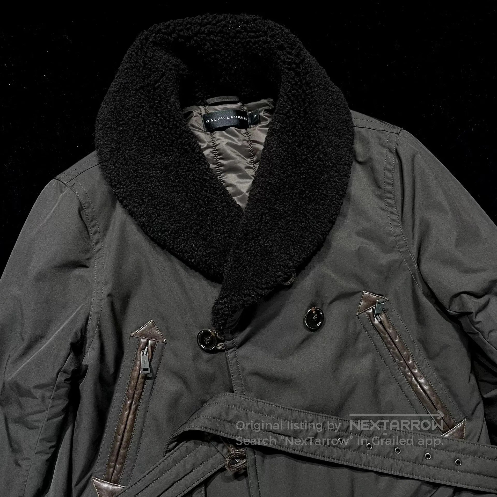 Ralph Lauren Black Label Ralph Lauren Black Label Cotton Coat. Size US S / EU 44-46 / 1 - 4 Thumbnail