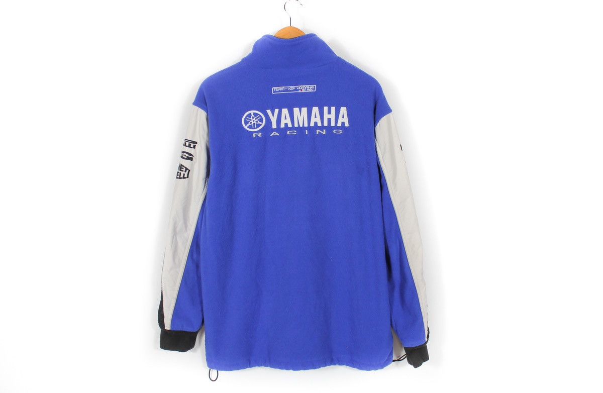Vintage × Yamaha Yamaha Racing MG Competition Blue Fleece Jacket Size XL Size US XL / EU 56 / 4 - 8 Thumbnail