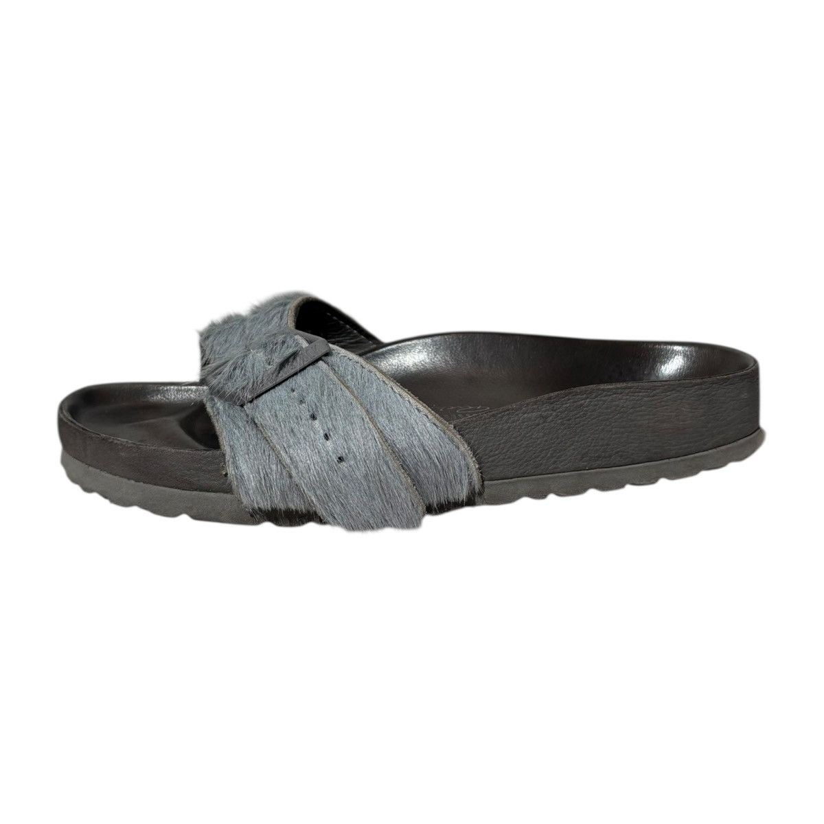 Rick Owens Ponyhair Leather madrid sandals Size US 7 / IT 37 - 1 Thumbnail
