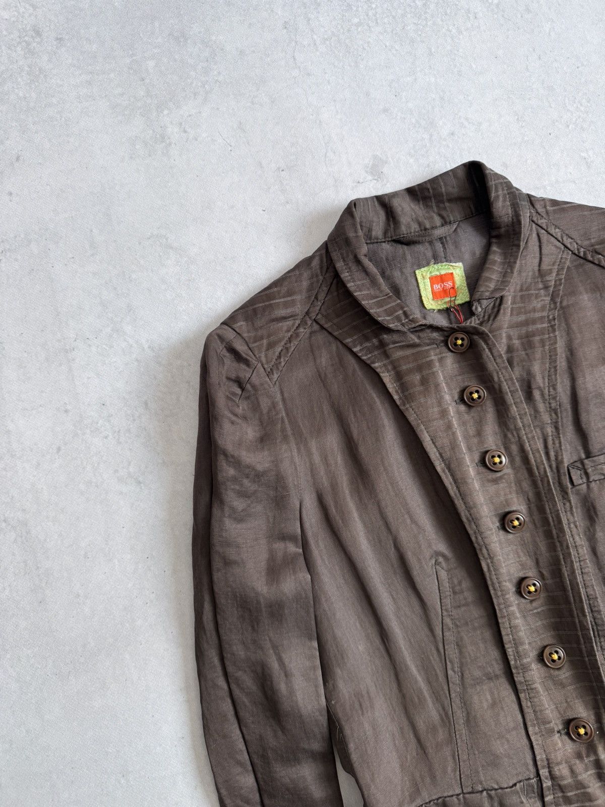 Hugo Boss Vintage Hugo Boss 00s Japan Style Archive Women’s Trench Size S / US 4 / IT 40 - 3 Thumbnail