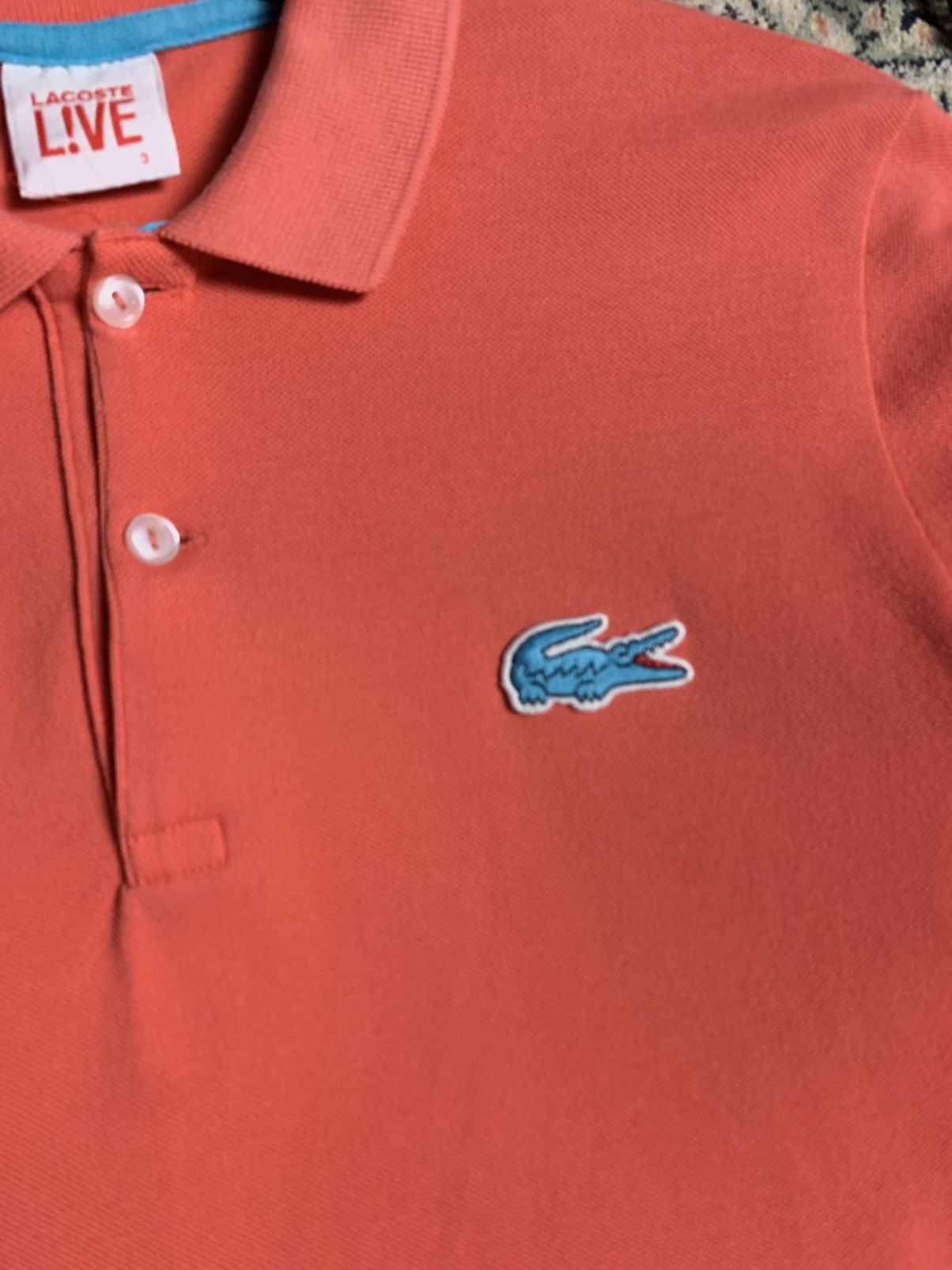 Lacoste × Vintage Lacoste Live polo Orange 3 size Size US M / EU 48-50 / 2 - 5 Thumbnail