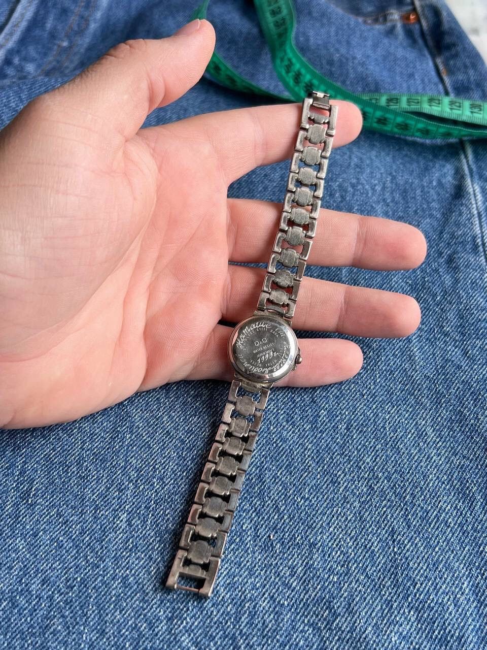 Japanese Brand × Vintage Vintage Japanese style futuristic Watch Link Q&Q 1999 Metal Size ONE SIZE - 8 Thumbnail