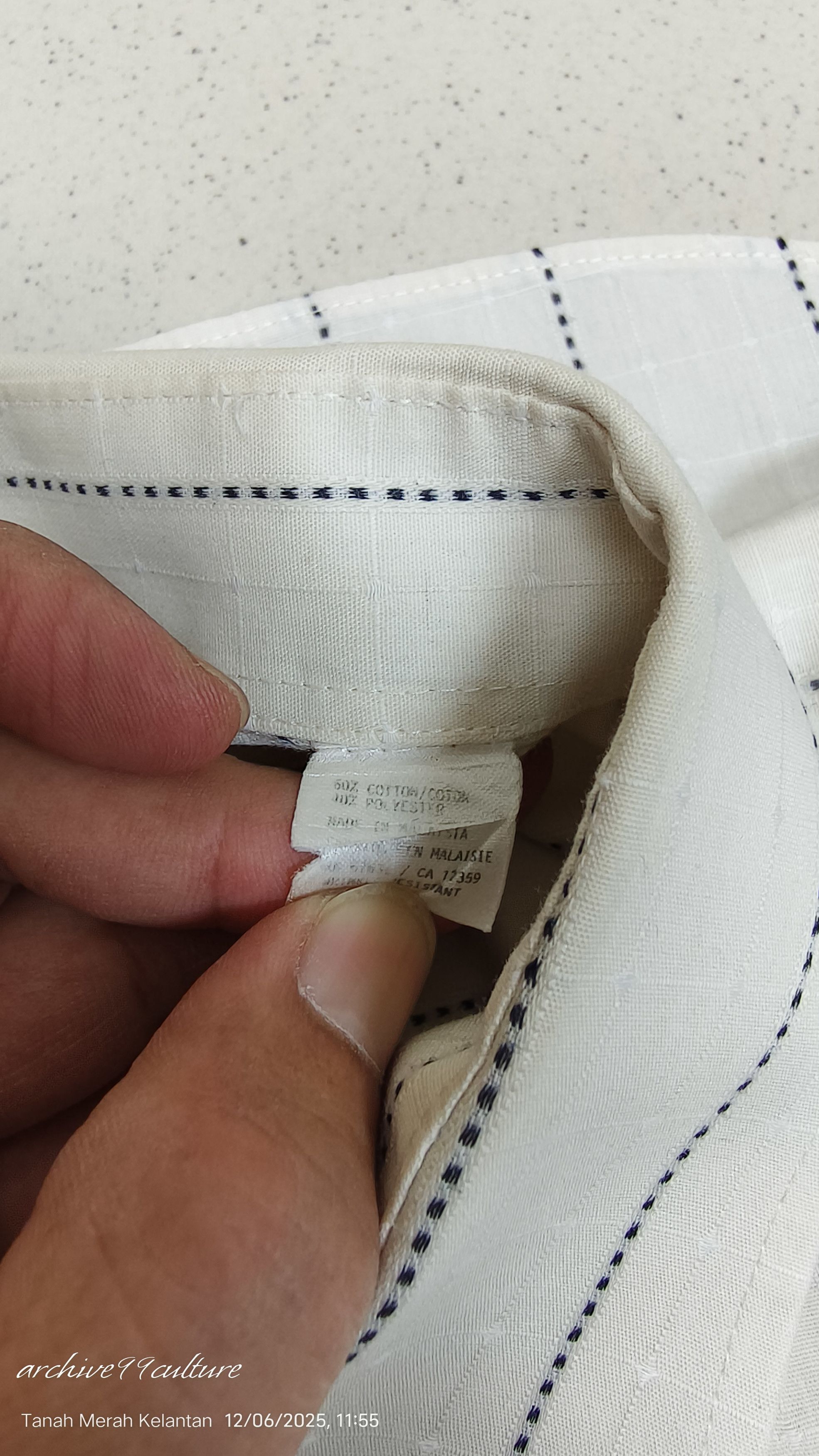 Vintage Archive 90's stripes checked classic Button up shirt Size US L / EU 52-54 / 3 - 6 Thumbnail