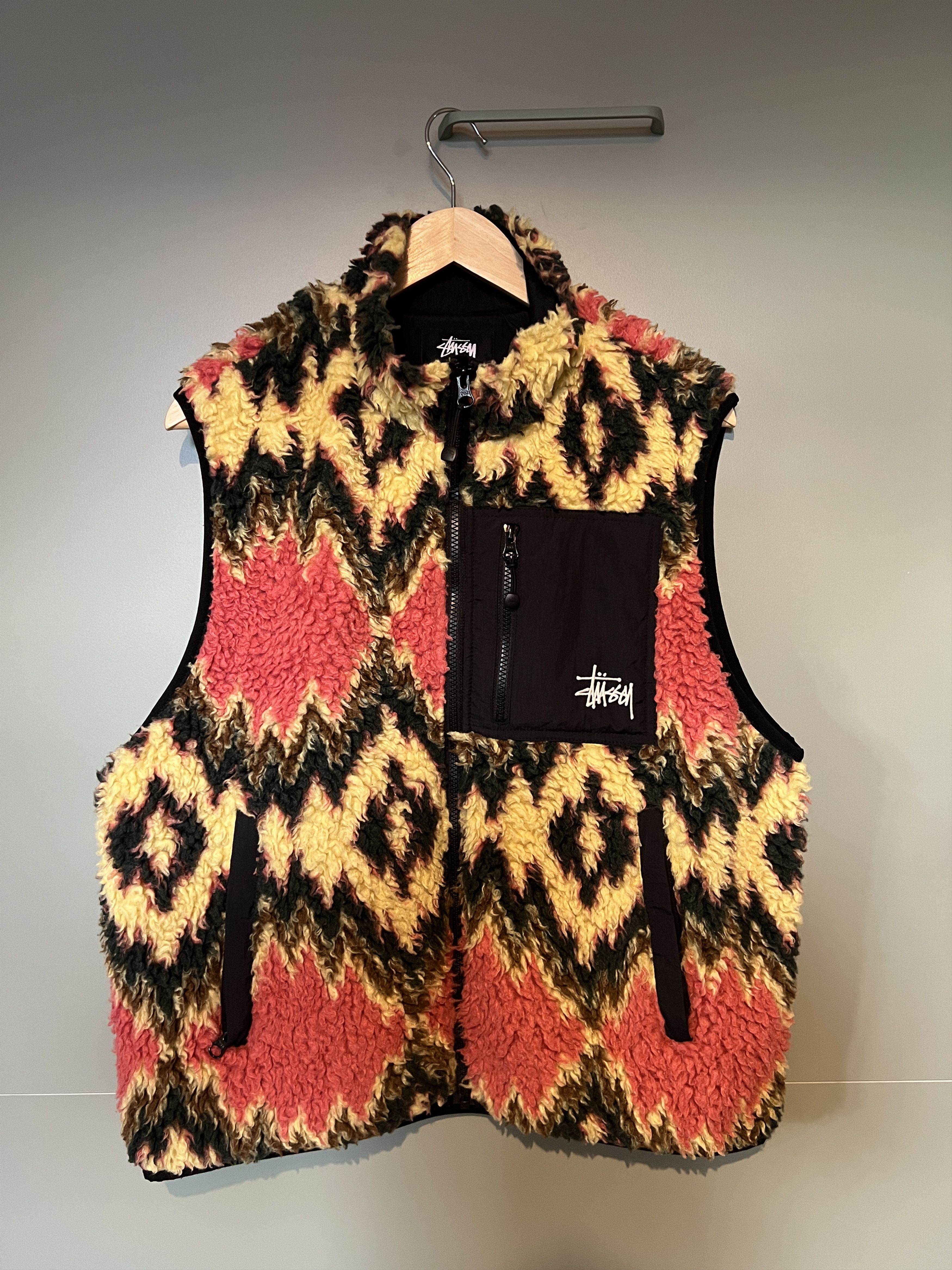 Stussy Stussy Fillmore Sherpa Fleece Vest Size US M / EU 48-50 / 2 - 1 Thumbnail