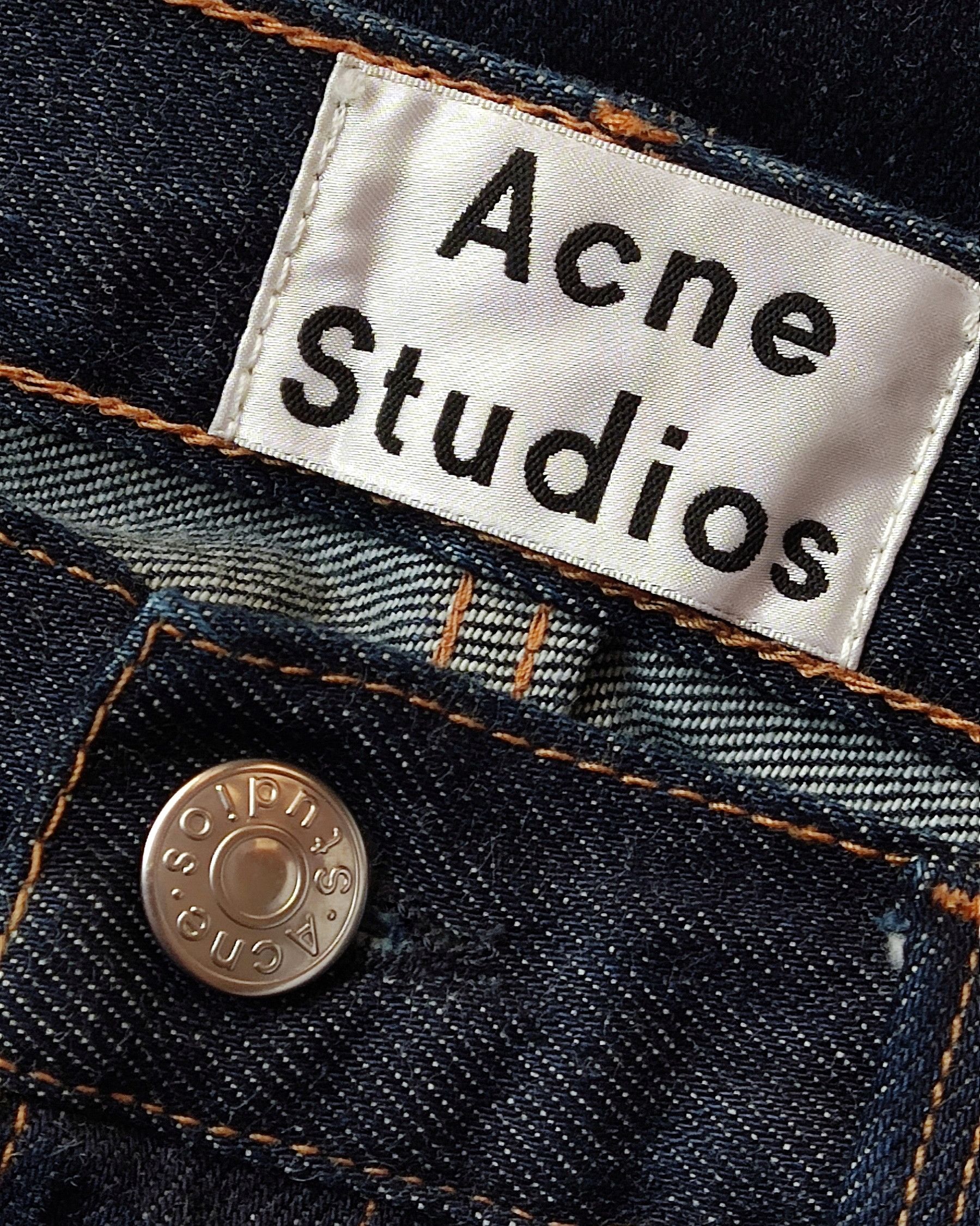 Acne Studios Italian raw denim jeans ACNE STUDIOS Size US 30 / EU 46 - 8 Thumbnail
