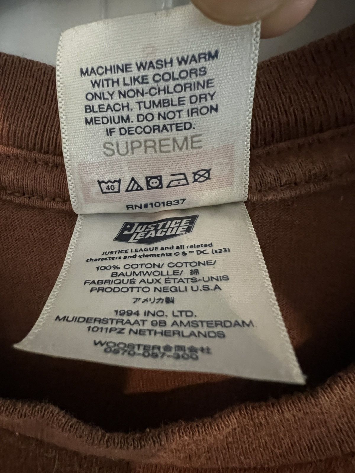 Supreme Supreme 2023 Ronin Tee Size US S / EU 44-46 / 1 - 4 Thumbnail