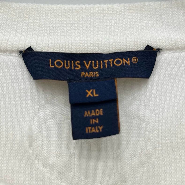 Louis Vuitton Louis Vuitton Jacquard embossed full-print sweatshirt Size US XL / EU 56 / 4 - 5 Thumbnail