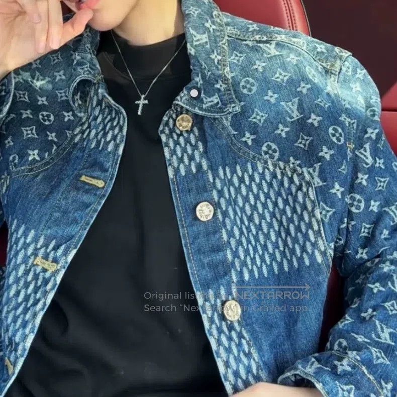 Louis Vuitton Louis Vuitton Nigo co-branded presbyopic full-print denim Size US L / EU 52-54 / 3 - 5 Thumbnail