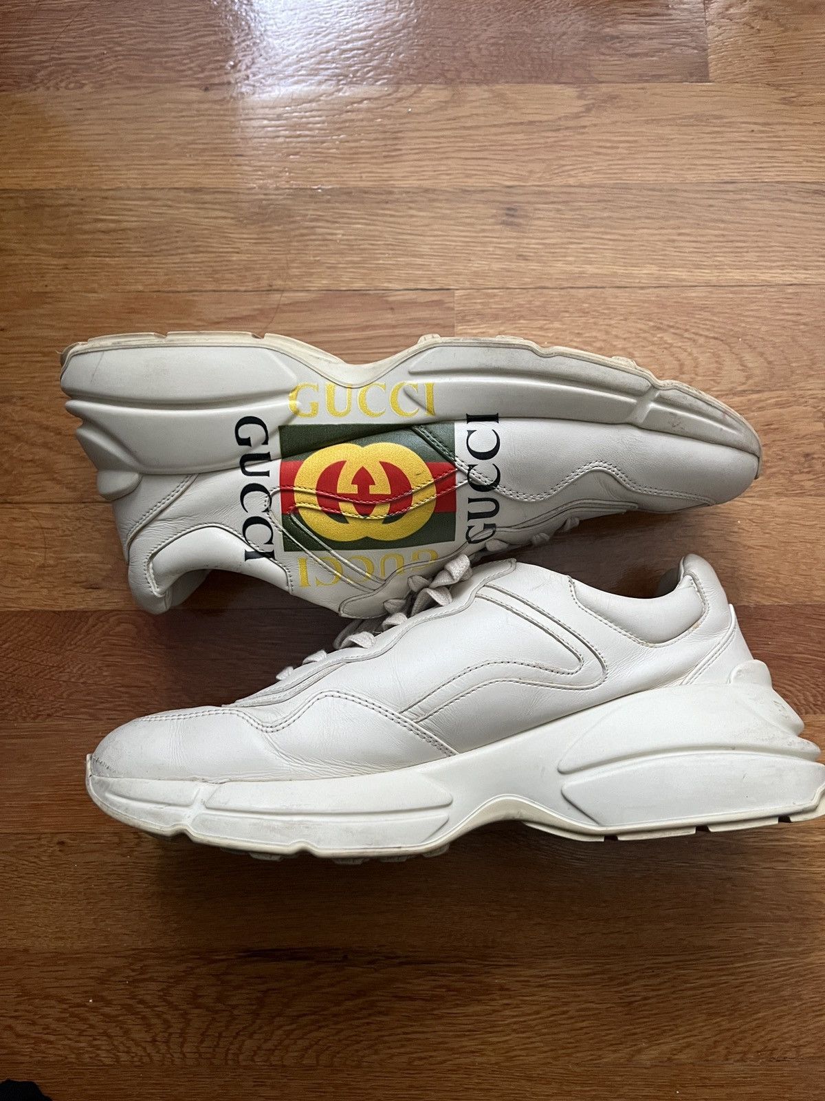 Gucci Rhyton sneakers Grailed