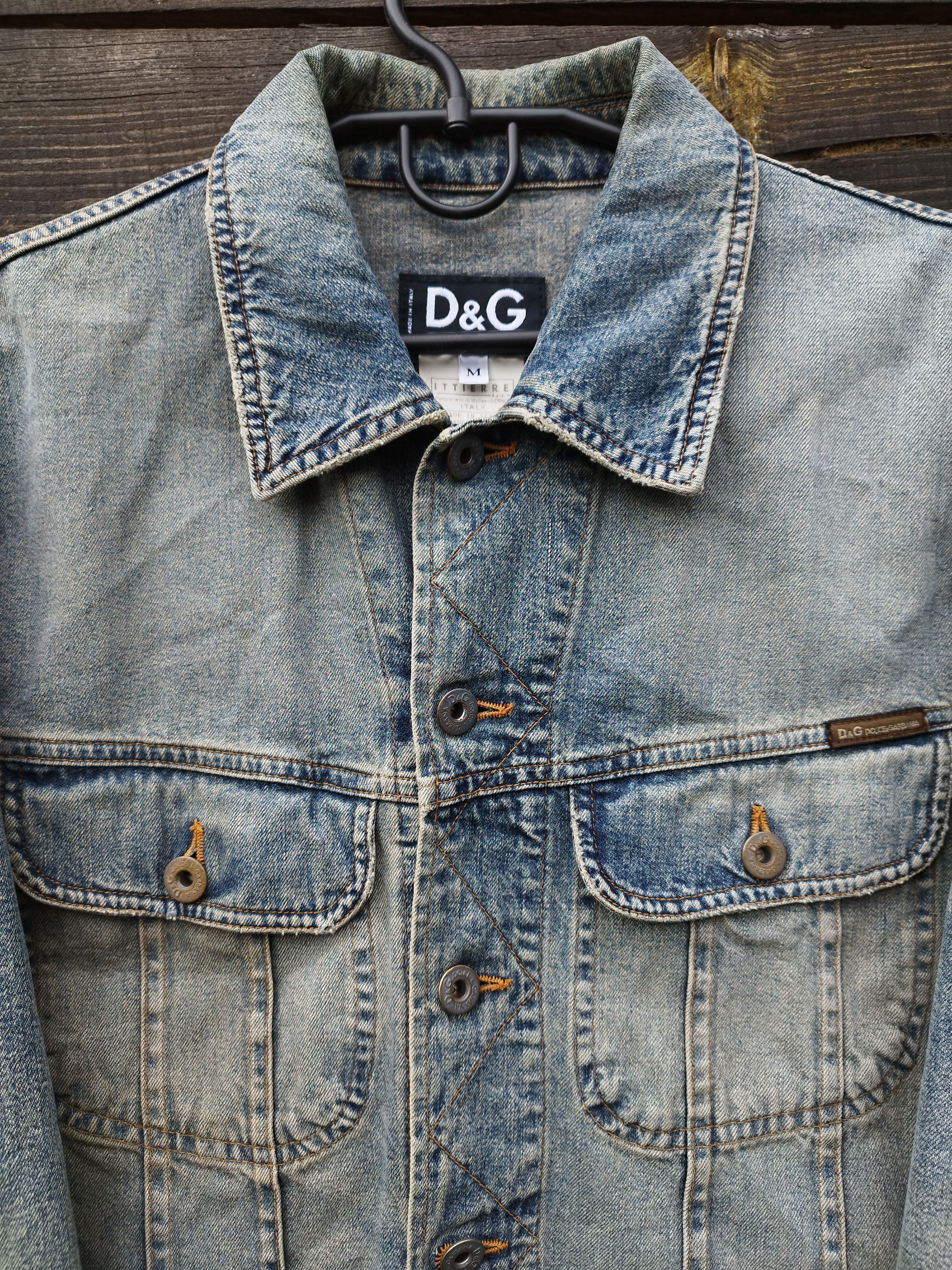 Dolce & Gabbana Vintage Dolce & Gabbana Multi-Pocket Denim Jacket Archive Size US M / EU 48-50 / 2 - 3 Thumbnail