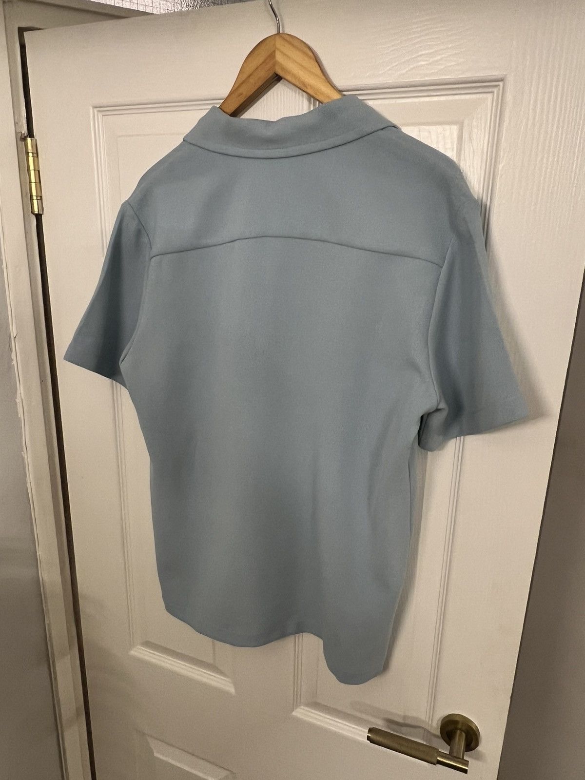 Sandro SANDRO PARIS CUBAN COLLAR SHIRT SIZE L Size US M / EU 48-50 / 2 - 2 Thumbnail