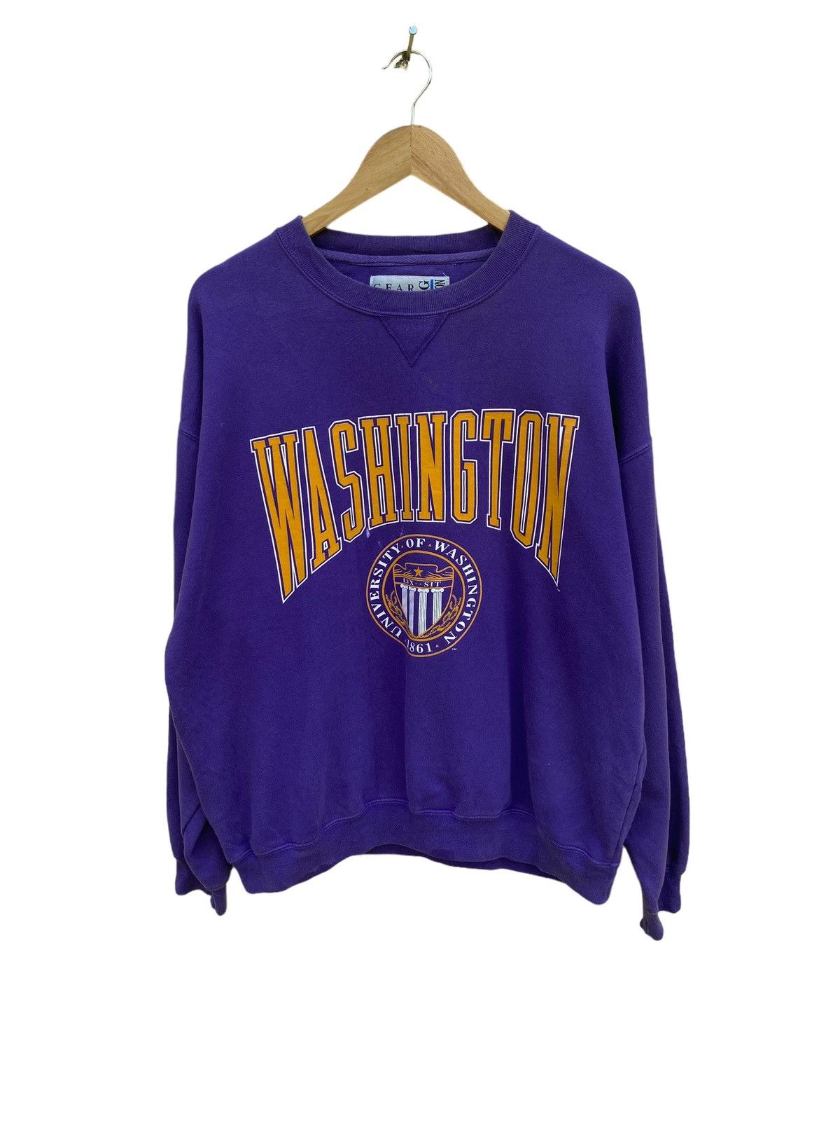 Vintage Vintage university of Washington sweatshirt Size US M / EU 48-50 / 2 - 3 Thumbnail
