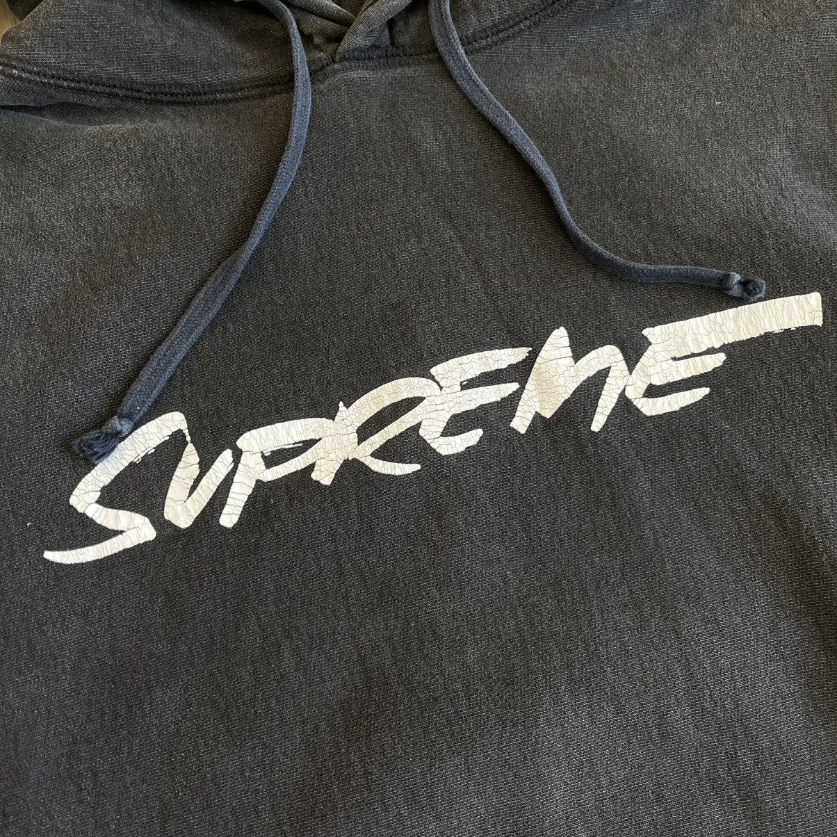 Futura × Supreme FW11 Fuck You Pay Me Hoodie Size US M / EU 48-50 / 2 - 3 Thumbnail