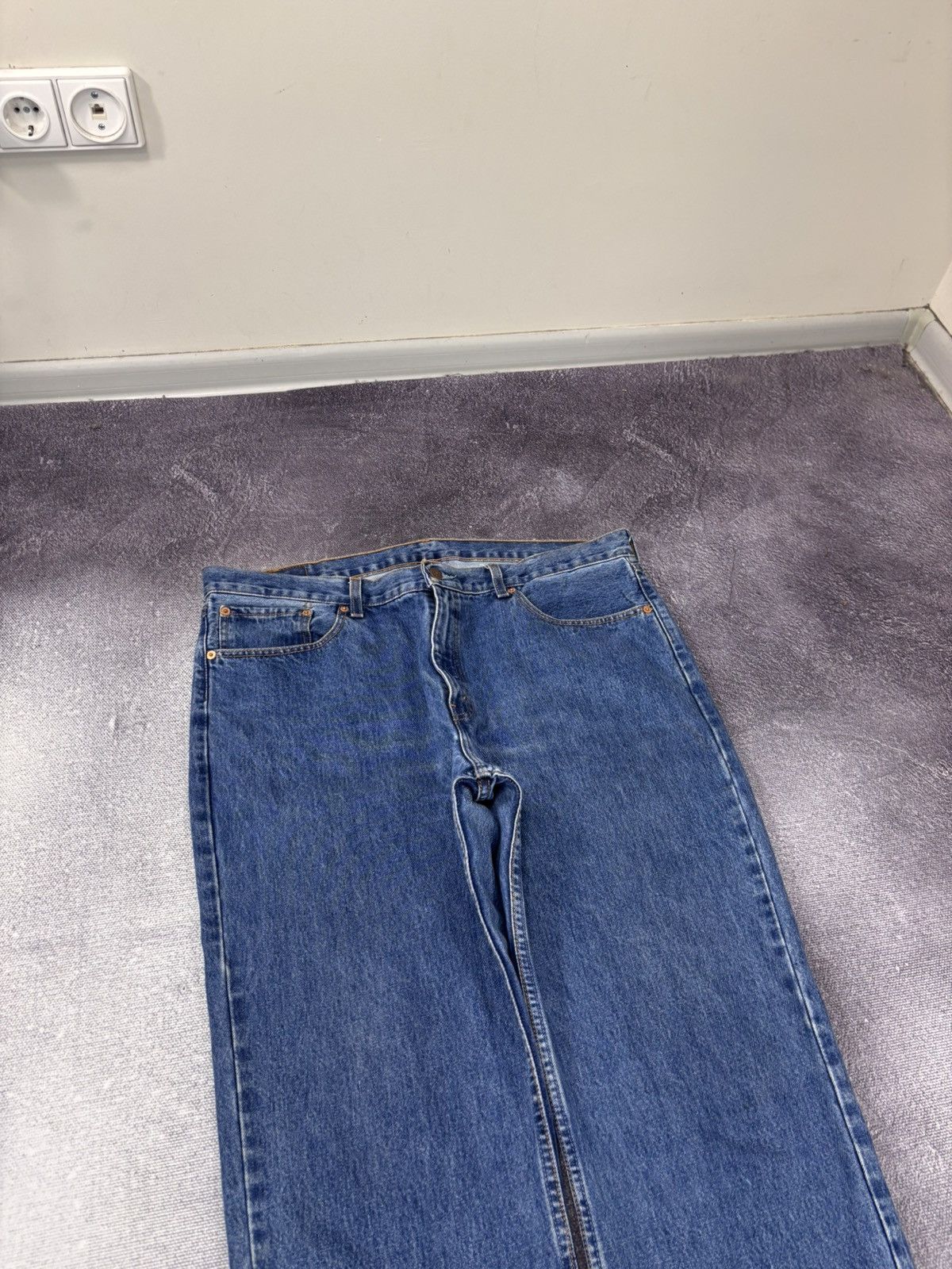 Levi's Vintage Levi’s 751 Men’s Straight Leg USA Blue Denim Jeans Size US 40 / EU 56 - 13 Thumbnail