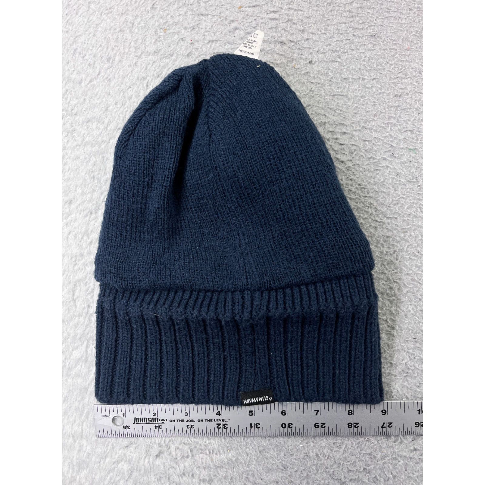 Adidas ADIDAS Beanie Hat Adult One Size Blue Knit Acrylic Climawarm Winter Snow Ski Mens Size ONE SIZE - 5 Thumbnail